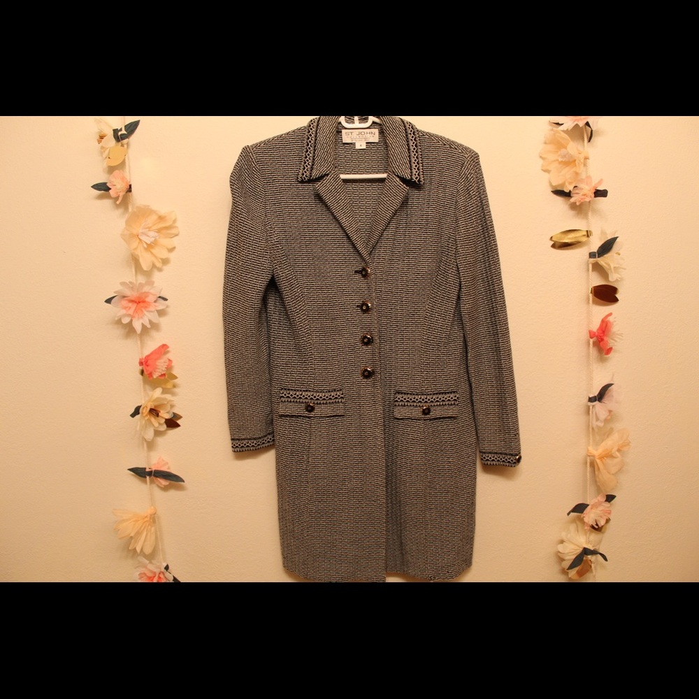 St. John Collection Women’s Long Jacket